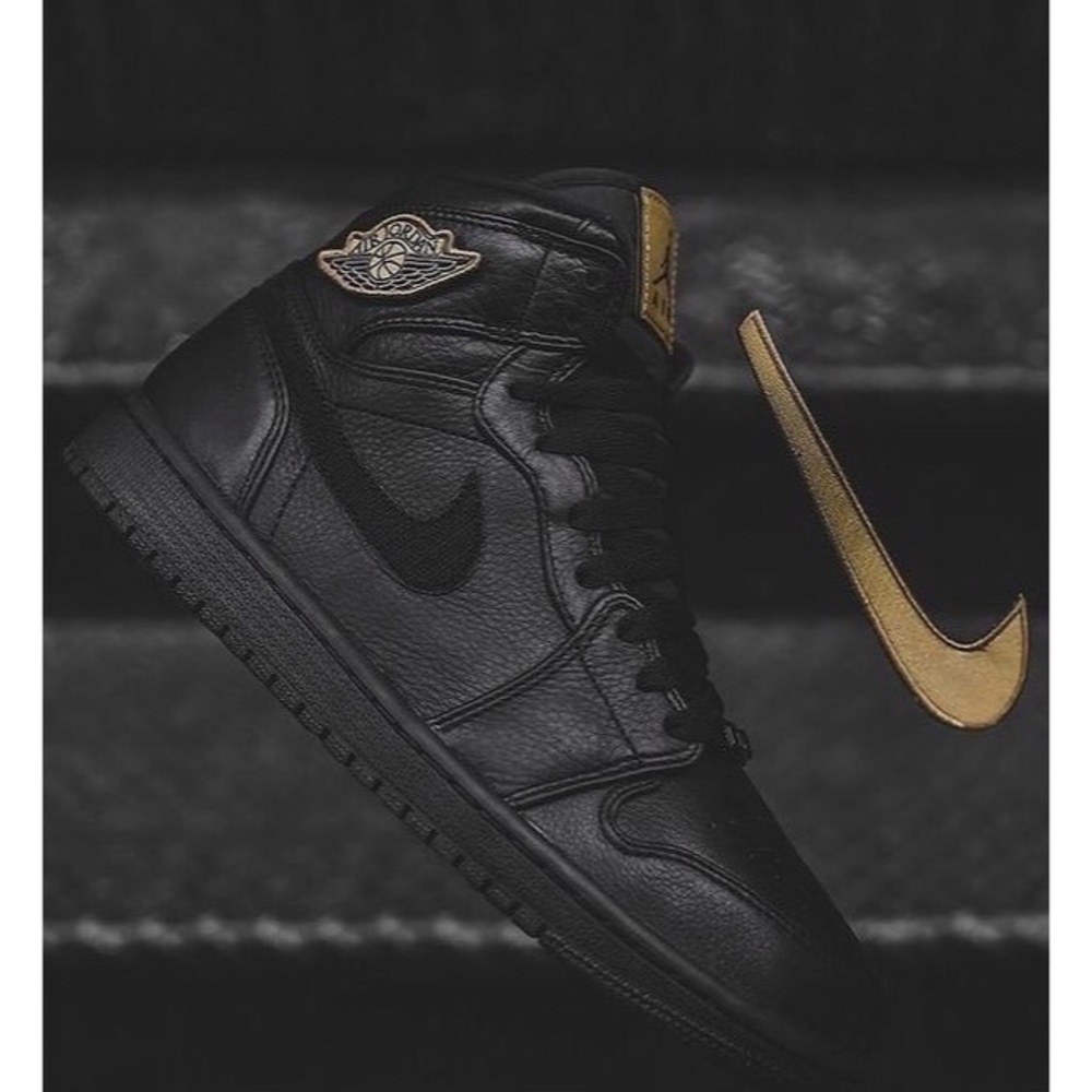 👟 Air Jordan 1 Retro High OG 👟 All Black 💯